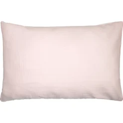 Sevira Kids Taie d'oreiller unie en coton nid d'abeille Best