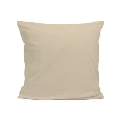 Bleu Calin Taie d'oreiller unie 65x65cm PERCALE LIN Online