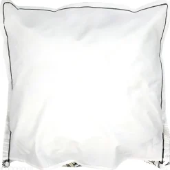 Linnea Taie d'oreiller 65x65 cm coton SUMATRA gris Fusain