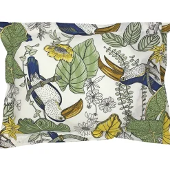 Linnea Taie d'oreiller 70x50 cm coton TOCO vert New