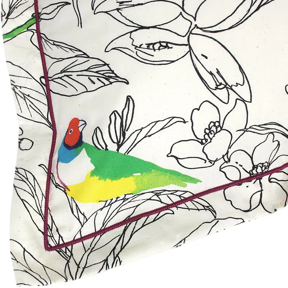 Linnea Taie d'oreiller 50x70 cm coton AMAZONIA ecru
