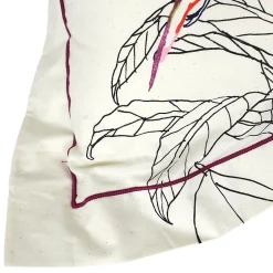 Linnea Taie d'oreiller 65x65 cm coton AMAZONIA ecru