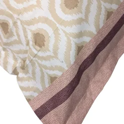 Linnea Taie d'oreiller 65x65 cm coton INOUK rose/beige Discount