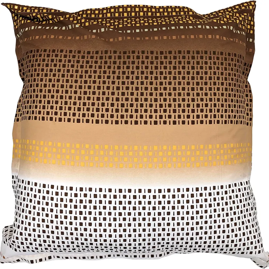 Linnea Taie d'oreiller 65x65 cm coton NIAGARA marron Châtaigne Best