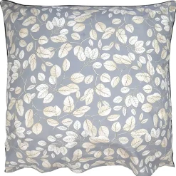 Linnea Taie d'oreiller 65x65 cm en 100% percale de coton LISON gris New