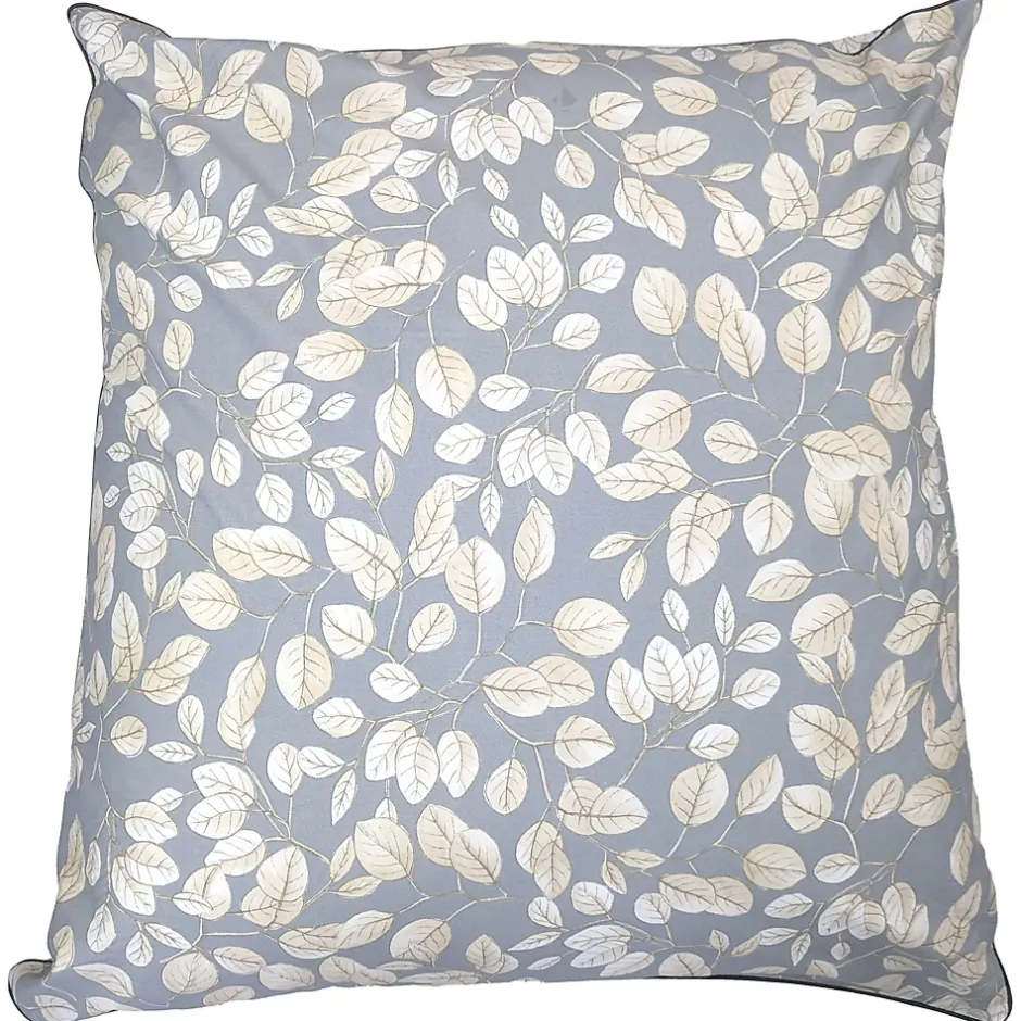 Linnea Taie d'oreiller 65x65 cm en 100% percale de coton LISON gris New