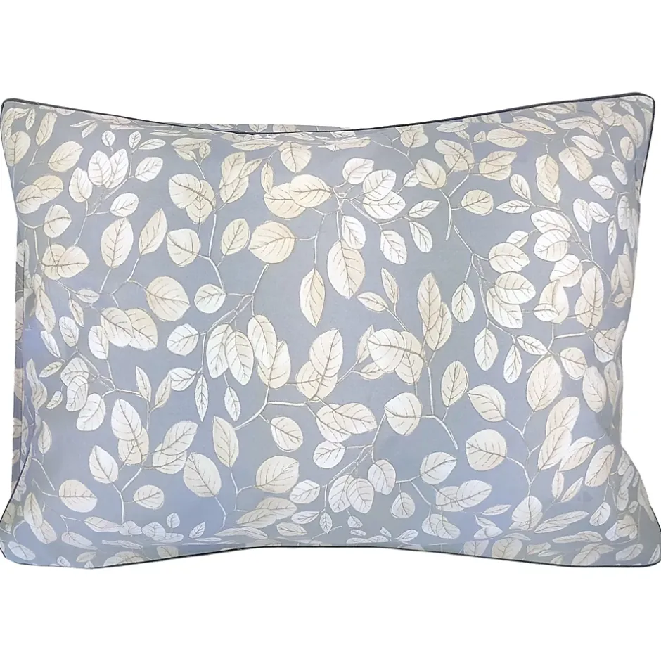 Linnea Taie d'oreiller 50x70 cm en 100% percale de coton LISON gris Clearance