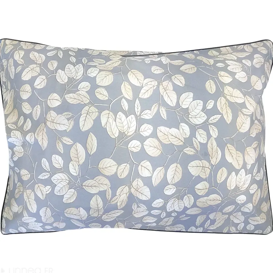 Linnea Taie d'oreiller 50x70 cm en 100% percale de coton LISON gris Clearance