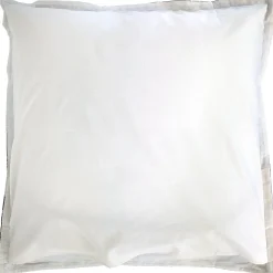 Linnea Taie d'oreiller 65x65 cm en 100% percale de coton EVERLY bleu encre