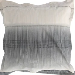 Linnea Taie d'oreiller 65x65 cm en 100% percale de coton ESTEBAN gris beige Sale