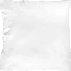 Linnea Taie d'oreiller 65x65 cm en double gaze de coton CASSIS Blanc