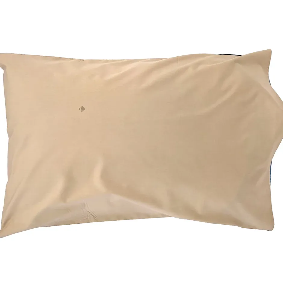 Linnea Taie d'oreiller 50x70 cm en percale de coton LINOA bleu cobalt Best