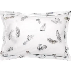 Linnea Taie d'oreiller 70x50 cm Percale pur coton PLUMES Best