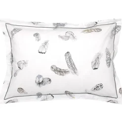 Linnea Taie d'oreiller 70x50 cm Percale pur coton PLUMES Best