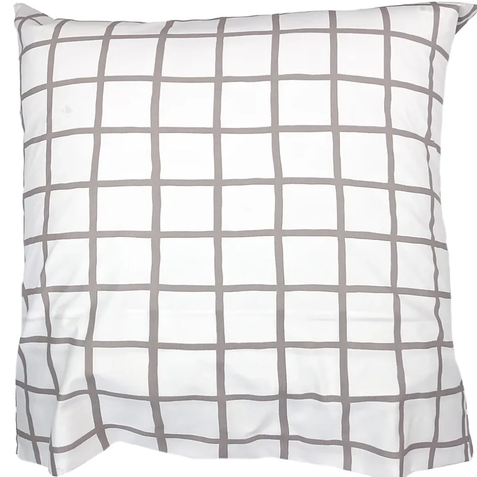 Linnea Taie d'oreiller 65x65 cm percale coton DDM MAX Gris Best