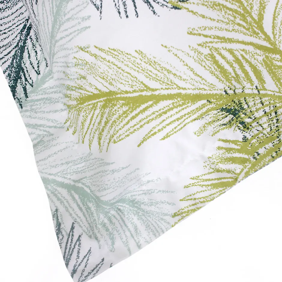 Linnea Taie d'oreiller 50x70 cm percale coton TRINIDAD mousson