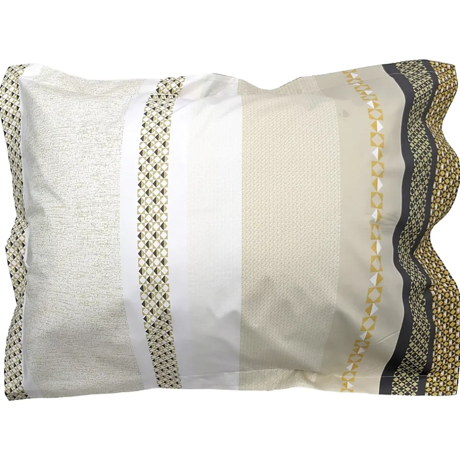 Linnea Taie d'oreiller 70x50 cm percale coton MARLOW Miel Best