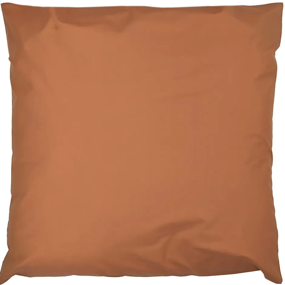 Linnea Taie d'oreiller 65x65 cm percale en coton MACASSAR Cognac New