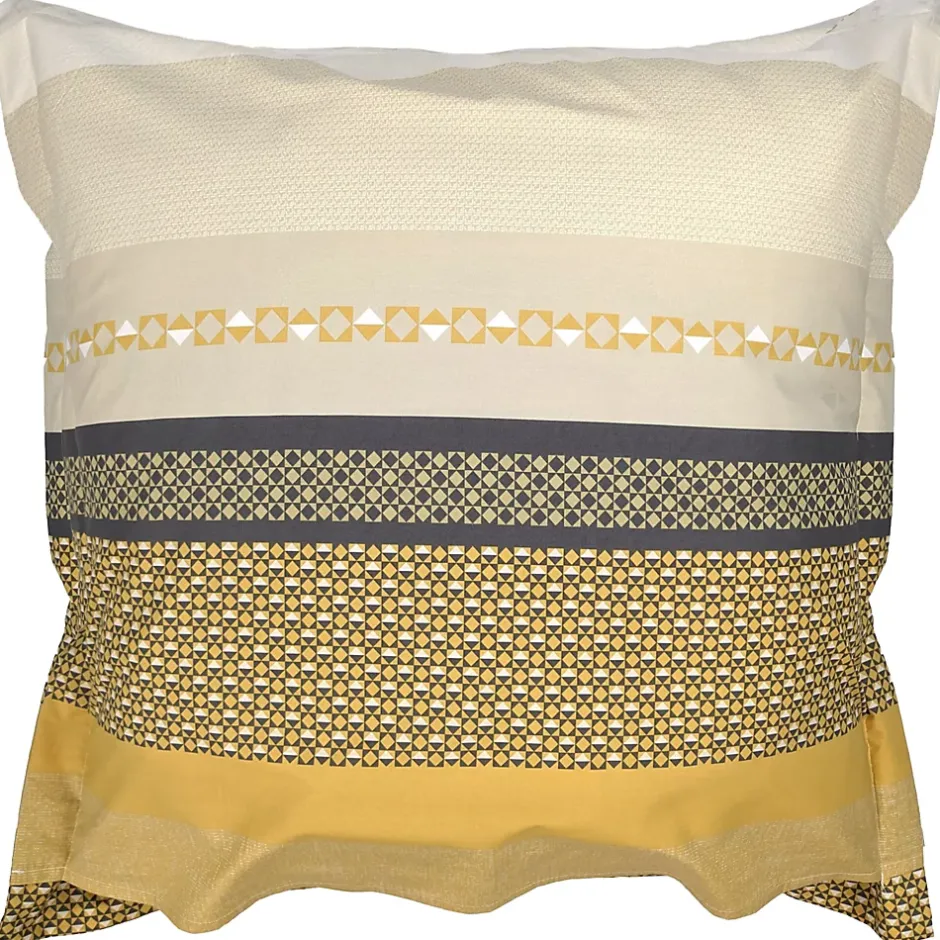 Linnea Taie d'oreiller 65x65 cm percale coton MARLOW Miel Sale