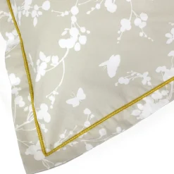 Linnea Taie d'oreiller 70x50 cm percale coton BEL AMOUR jaune