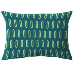 Linnea Taie d'oreiller 50x70 cm percale de coton PAST Bleu Canard Outlet