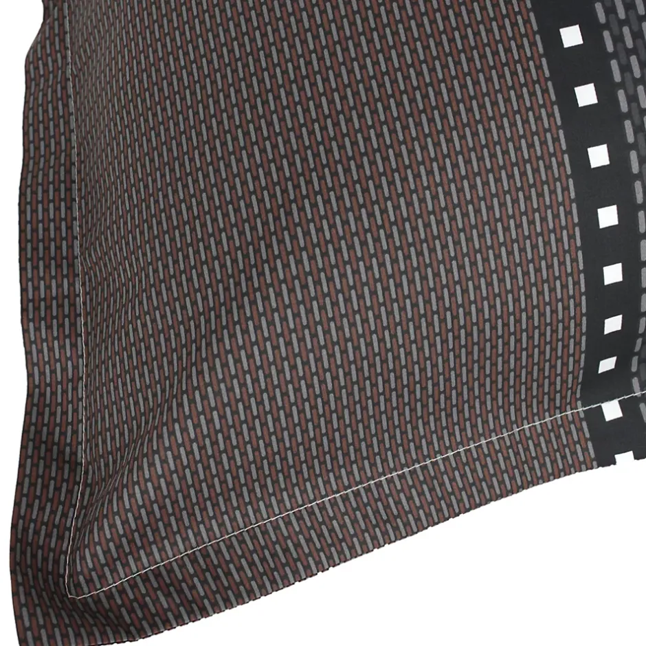Linnea Taie d'oreiller 70x50 cm satin de coton ENZO noir Clearance