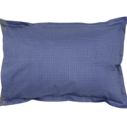 Linnea Taie d'oreiller 70x50 cm satin de coton ENZO bleu Online
