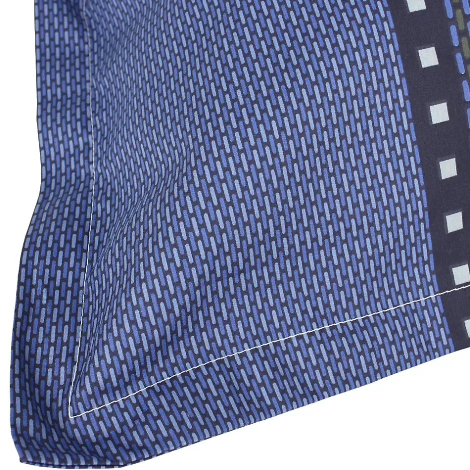 Linnea Taie d'oreiller 70x50 cm satin de coton ENZO bleu Online