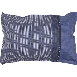 Linnea Taie d'oreiller 70x50 cm satin de coton ENZO bleu Online