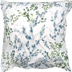 Linnea Taie d'oreiller 65x65 cm satin de coton ANGÈLE vert tilleul Sale