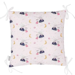 Sevira Kids Taies de coussin pour tour de lit modulable FAIRY FLORE Hot