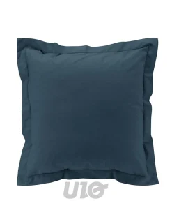 Douceur D'Intérieur Taies d'Oreiller Percale 63x63 bleu