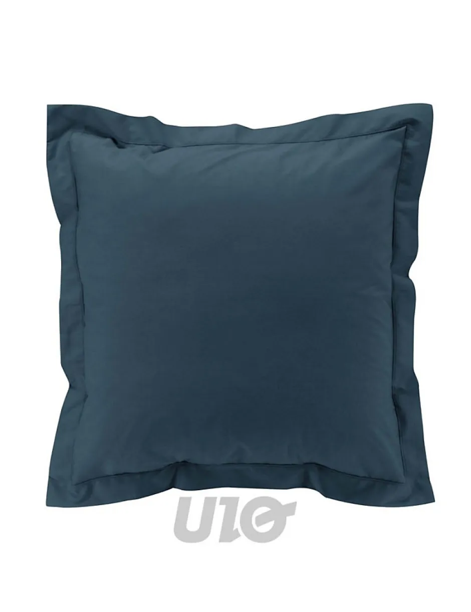 Douceur D'Intérieur Taies d'Oreiller Percale 63x63 bleu