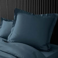 Douceur D'Intérieur Taies d'Oreiller Percale 63x63 bleu