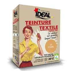 Ideal Teinture textile vintage camel Idéal 350g