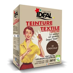Ideal Teinture textile vintage chocolat Idéal 350g