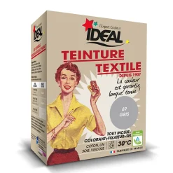 Ideal Teinture textile vintage gris Idéal 350g Sale