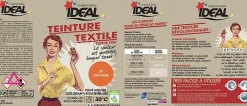 Ideal Teinture textile vintage orange Idéal 350g