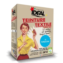 Ideal Teinture textile vintage turquoise Idéal 350g Online