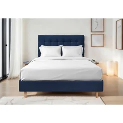 Sommeil De Plomb Tete de lit Capitonnée Velours - A poser au sol Sale