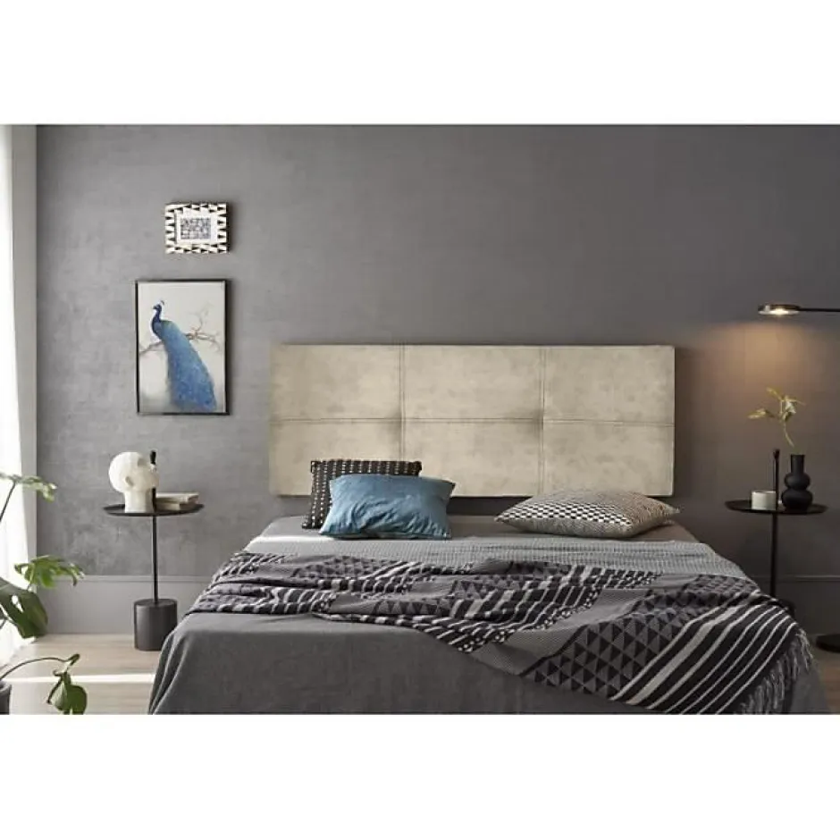 Eccox TETE DE LIT DALIA TISSU MAGNOLIA Beige 210 Outlet
