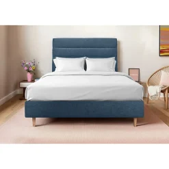 Sommeil De Plomb Tete de lit Lignes Tissu - A poser au sol Sale