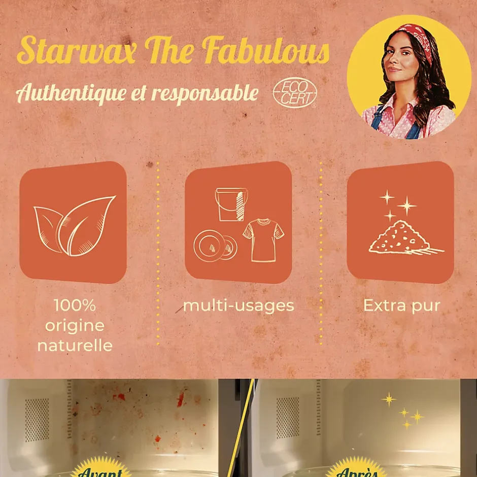 Starwax Fabulous The fabulous Cristaux de soude 480 gr Online