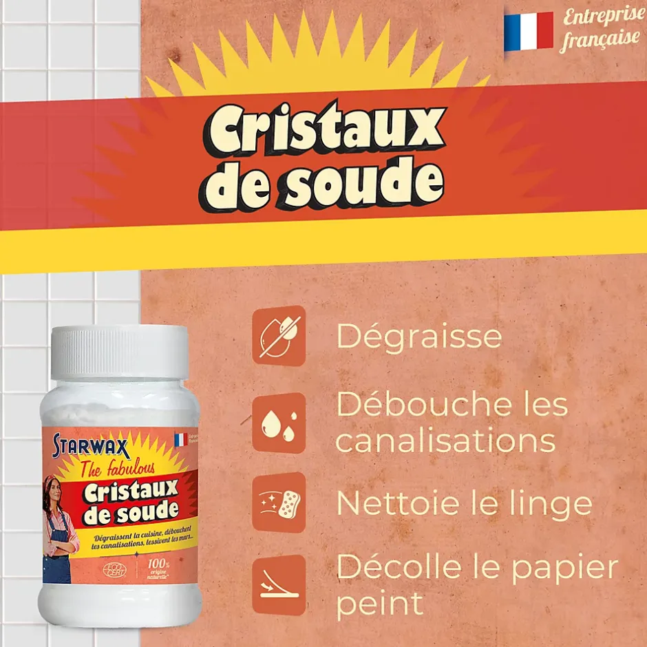 Starwax Fabulous The fabulous Cristaux de soude 480 gr Online