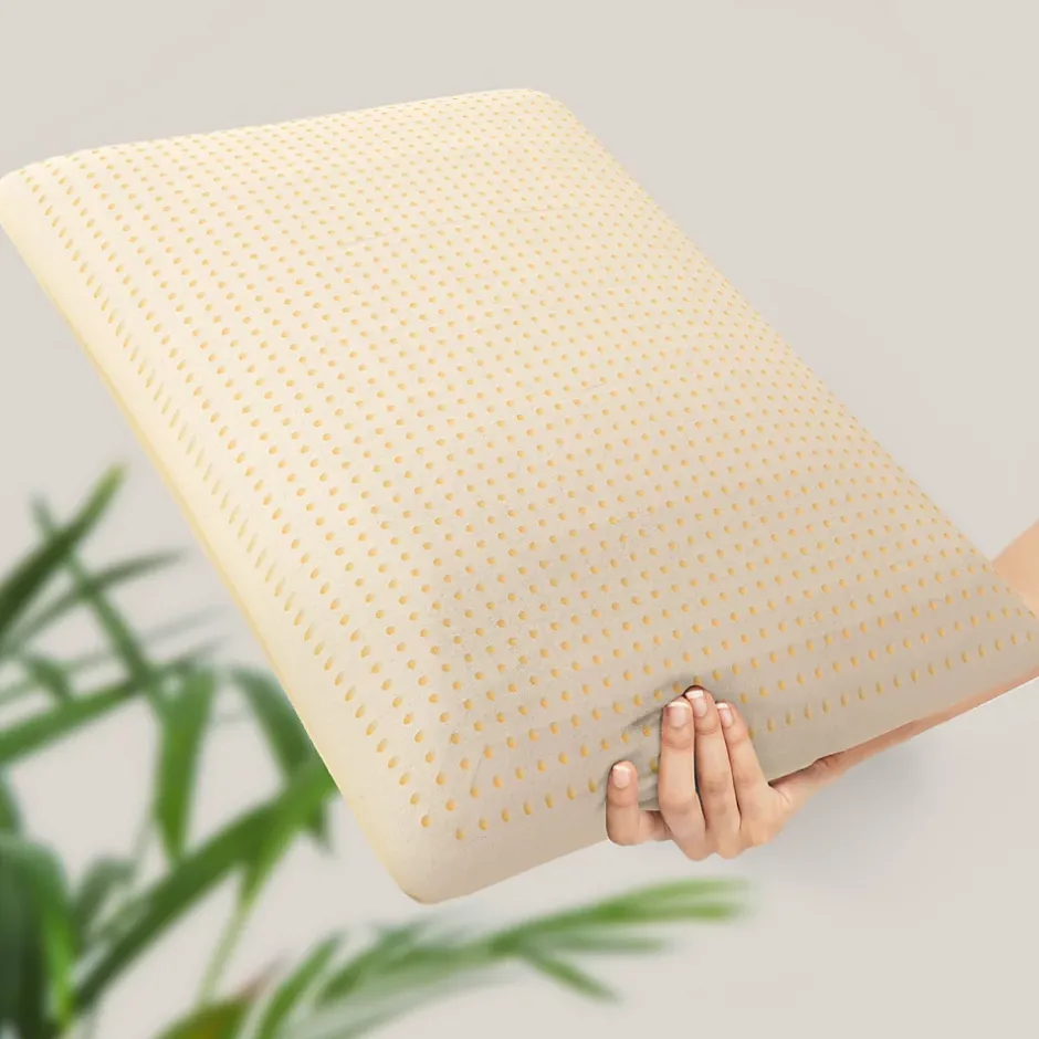 The White Stone Lot de 8 Oreillers en Mousse à Mémoire de Forme 40 x 70 cm, Hauteur 11 cm Discount