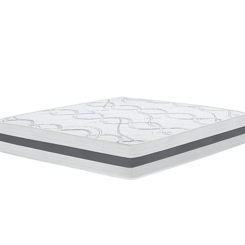The White Stone Matelas en Mousse à Mémoire de Forme 200x220 cm Hauteur 22 cm Best