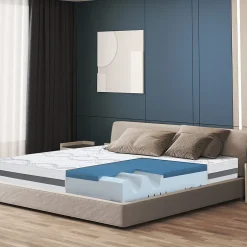 The White Stone Matelas en Mousse à Mémoire de Forme 100x160 cm Hauteur 22 cm Sale