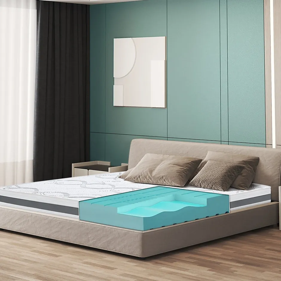 The White Stone Matelas Orthopédique 100x190 cm Fermeté Moyenne
