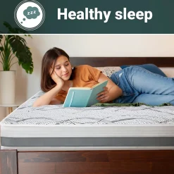 The White Stone Matelas Orthopédique 100x190 cm Fermeté Moyenne