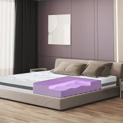 The White Stone Matelas Orthopédique 140x205 cm Fermeté Moyenne
